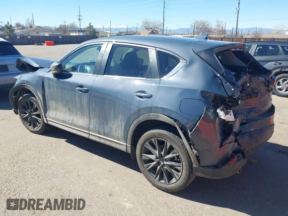 2024 Mazda CX-5 2.5 S Carbon Edition with VIN JM3KFBCL3R0522375, listed as a IAAI auction lot 41686764 with 19,511 mi miles. Bid and sale history available at carsss.com. Image 3.