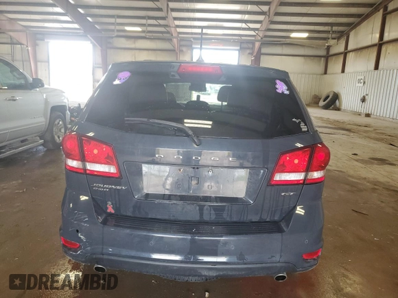 2017 Dodge Journey GT with VIN 3C4PDDEGXHT623589, listed as a Copart auction lot 58144975 with 153,702 mi miles and Clean title. Bid and sale history available at DreamBid. Image 6.