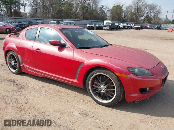 2008 Mazda RX-8 40th Anniversary with VIN JM1FE173180214931, listed as a IAAI auction lot 41780064 with 83,732 mi miles. Bid and sale history available at carsss.com. Image 1.