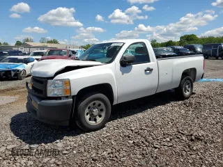 2012 Chevrolet Silverado 1500 Work Truck with VIN 1GCNCPEX9CZ229238, listed as a Copart auction lot 54558435 with 104,993 mi miles and Salvage Title. Bid and sale history available at DreamBid. Image 1.