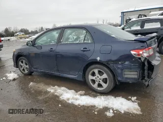 2011 Toyota Corolla L with VIN 2T1BU4EE9BC644226, listed as a Copart auction lot 44941525 with 78,612 mi miles and Salvage Title. Bid and sale history available at carsss.com. Image 2.