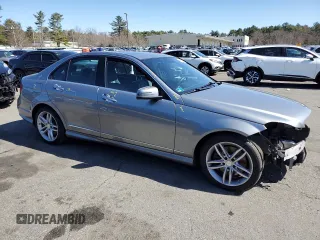 2014 Mercedes-Benz C 300 Sport with VIN WDDGF8AB4EG202033, listed as a Copart auction lot 49781945 with 126,386 mi miles and Salvage Title. Bid and sale history available at DreamBid. Image 4.