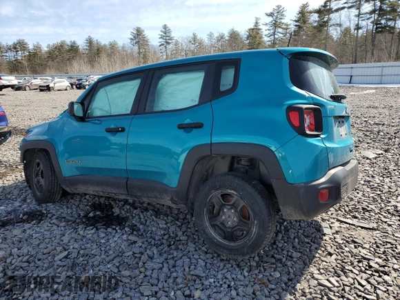 2021 Jeep Renegade Sport with VIN ZACNJCABXMPM22102, listed as a Copart auction lot 48037905 with Not provided miles and Salvage title. Bid and sale history available at DreamBid. Image 2.