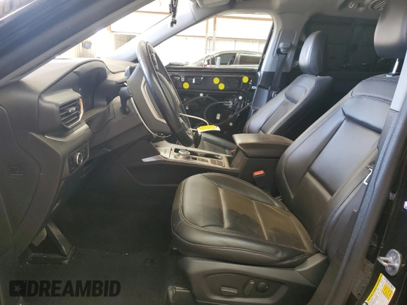 2023 Ford Explorer XLT with VIN 1FMSK7DH5PGA99911, listed as a Copart auction lot 51070835 with 45,698 mi miles and Salvage Title. Bid and sale history available at carsss.com. Image 7.