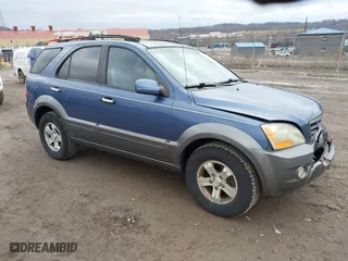 2007 Kia Sorento EX with VIN KNDJD736875665758, listed as a IAAI auction lot 41726736 with 208,734 mi miles. Bid and sale history available at carsss.com. Image 1.
