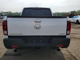 2023 Honda Ridgeline RTL with VIN 5FPYK3F53PB067003, listed as a Copart auction lot 58384895 with 31,983 mi miles and Salvage title. Bid and sale history available at DreamBid. Image 6.