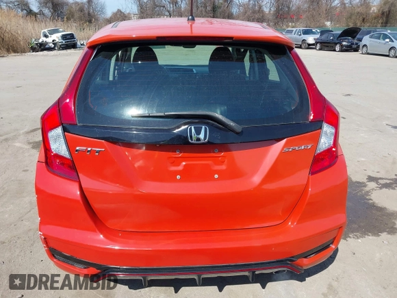 2018 Honda Fit Sport with VIN 3HGGK5H68JM717180, listed as a IAAI auction lot 41751424 with 35,011 mi miles. Bid and sale history available at carsss.com. Image 16.