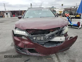 2015 Acura TLX with VIN 19UUB1F30FA017002, listed as a Copart auction lot 50448195 with 168,332 mi miles and Salvage Title. Bid and sale history available at carsss.com. Image 5.