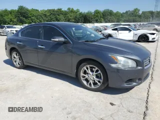 2012 Nissan Maxima SV with VIN 1N4AA5AP6CC860178, listed as a Copart auction lot 57083185 with 89,285 mi miles and Salvage title. Bid and sale history available at DreamBid. Image 4.
