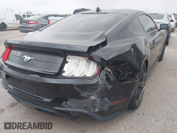 2023 Ford Mustang EcoBoost with VIN 1FA6P8TH9P5101126, listed as a IAAI auction lot 41906854 with 30,295 mi miles. Bid and sale history available at carsss.com. Image 4.