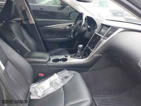 2015 Infiniti Q50 Premium with VIN JN1BV7AR6FM400309, listed as a IAAI auction lot 41963090 with 185,751 mi miles. Bid and sale history available at carsss.com. Image 5.