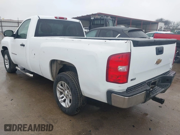 2007 Chevrolet Silverado 1500 Work Truck with VIN 1GCEC14057E602516, listed as a IAAI auction lot 41434497 with 276,087 mi miles. Bid and sale history available at carsss.com. Image 3.