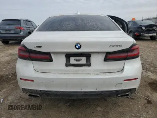 2021 BMW 5 Series 530i xDrive with VIN WBA13BJ00MWX25684, listed as a Copart auction lot 89395415 with 74,907 mi miles and Salvage Title. Bid and sale history available at DreamBid. Image 6.