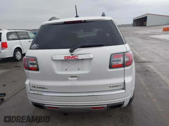 2016 GMC Acadia Denali with VIN 1GKKVTKDXGJ147415, listed as a IAAI auction lot 41460000 with 175,240 mi miles. Bid and sale history available at carsss.com. Image 16.
