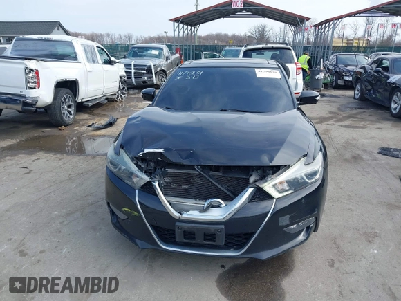 2016 Nissan Maxima 3.5 SV with VIN 1N4AA6AP2GC388167, listed as a IAAI auction lot 41790139 with 91,434 mi miles. Bid and sale history available at carsss.com. Image 13.