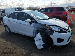 2011 Ford Fiesta SE with VIN 3FADP4BJ9BM199498, listed as a Copart auction lot 54205635 with 136,305 mi miles and Salvage Title. Bid and sale history available at carsss.com. Image 4.