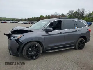 2021 Honda Pilot Special Edition with VIN 5FNYF6H2XMB043651, listed as a Copart auction lot 58127795 with 69,431 mi miles and Salvage title. Bid and sale history available at DreamBid. Image 1.
