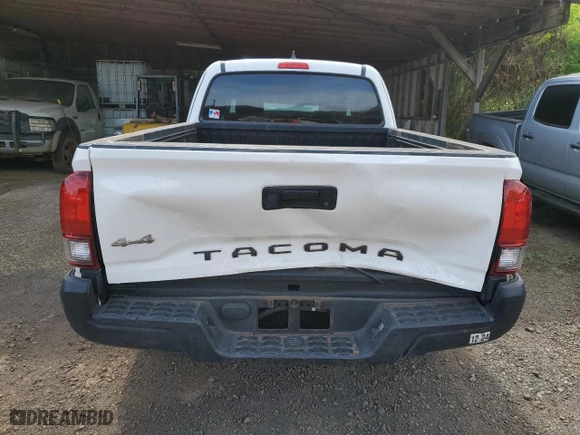 2022 Toyota Tacoma 4WD SR with VIN 3TYSX5EN6NT010529, listed as a Copart auction lot 82583684 with 12,675 mi miles and Salvage Title. Bid and sale history available at carsss.com. Image 6.