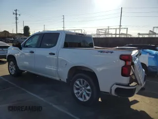 2022 Chevrolet Silverado 1500 Custom with VIN 3GCPDBEK8NG638699, listed as a Copart auction lot 45543425 with 65,287 mi miles and Salvage Title. Bid and sale history available at carsss.com. Image 2.