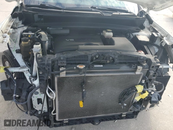 2017 Nissan Pathfinder S with VIN 5N1DR2MN8HC656610, listed as a Copart auction lot 59202795 with 109,262 mi miles and Salvage title. Bid and sale history available at DreamBid. Image 12.