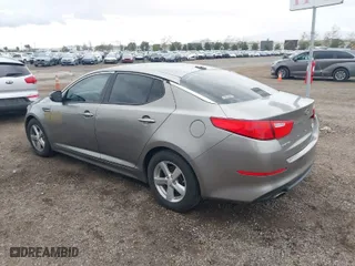 2015 Kia Optima LX with VIN 5XXGM4A74FG402150, listed as a IAAI auction lot 41756410 with 75,214 mi miles. Bid and sale history available at carsss.com. Image 3.