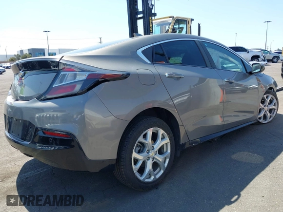 2017 Chevrolet Volt Premier with VIN 1G1RD6S55HU157494, listed as a IAAI auction lot 41837137 with 1 mi miles. Bid and sale history available at carsss.com. Image 4.