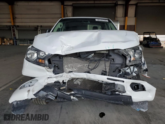 2022 Ford Ranger XL with VIN 1FTER4EHXNLD46693, listed as a Copart auction lot 58147745 with 55,681 mi miles and Salvage title. Bid and sale history available at DreamBid. Image 5.