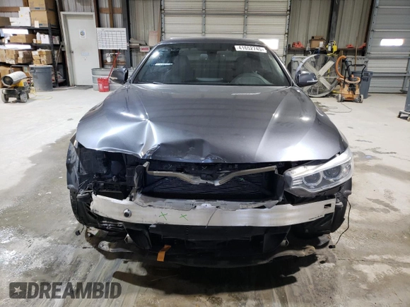 2015 BMW 4 Series 428i with VIN WBA3V7C51FP772986, listed as a Copart auction lot 41652745 with 66,279 mi miles and Salvage Title. Bid and sale history available at carsss.com. Image 5.