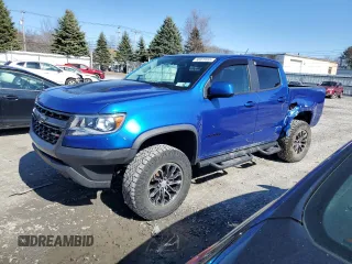 2020 Chevrolet Colorado 4WD ZR2 z VIN 1GCGTEEN6L1133626, wystawiony jako Copart lot #50970555 z przebiegiem 67 034 mil mil oraz Szkoda całkowita • Salvage title. Historia ofert i sprzedaży dostępna na DreamBid. Obrazek 1.