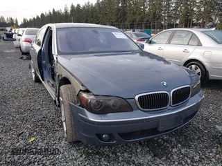 2008 BMW 7 Series 750Li with VIN WBAHN83558DT80402, listed as a IAAI auction lot 41512405 with 44,971 mi miles and . Bid and sale history available at carsss.com. Image 1.