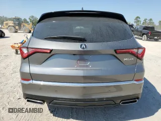 2023 Acura MDX w/Technology Package with VIN 5J8YD9H48PL000079, listed as a Copart auction lot 74019074 with 0 mi miles and Salvage Title. Bid and sale history available at carsss.com. Image 6.