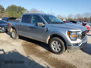 2023 Ford F-150 XL with VIN 1FTEW1C84PKD44022, listed as a Copart auction lot 48854095 with 56,526 mi miles and Clean title. Bid and sale history available at DreamBid. Image 4.