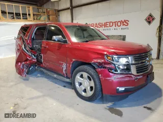 2015 Chevrolet Tahoe LTZ with VIN 1GNSKCKC2FR173591, listed as a Copart auction lot 87578955 with 139,277 mi miles and Salvage Title. Bid and sale history available at carsss.com. Image 4.