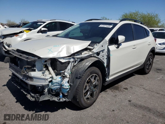 2019 Subaru Crosstrek Premium with VIN JF2GTAEC3KH279528, listed as a Copart auction lot 57221435 with 46,626 mi miles and Salvage title. Bid and sale history available at DreamBid. Image 1.