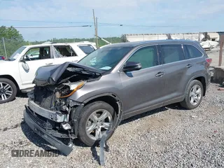 2015 Toyota Highlander Limited z VIN 5TDDKRFH1FS112308, wystawiony jako IAAI lot #42219758 z przebiegiem 128 517 mil mil oraz . Historia ofert i sprzedaży dostępna na DreamBid. Obrazek 2.