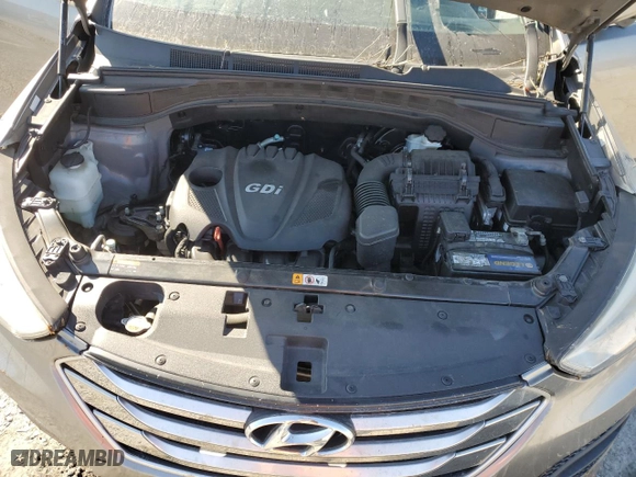 2015 Hyundai Santa Fe Sport with VIN 5XYZT3LB3FG297314, listed as a Copart auction lot 46344405 with 172,502 mi miles and Salvage Title. Bid and sale history available at carsss.com. Image 14.