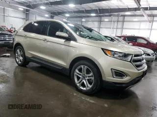 2018 Ford Edge Titanium with VIN 2FMPK4K90JBB61813, listed as a Copart auction lot 81506884 with 64,127 mi miles and Salvage Title. Bid and sale history available at carsss.com. Image 4.
