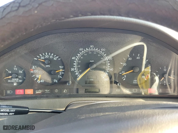 1997 Mercedes-Benz SL-Class with VIN WDBFA63F1VF151359, listed as a Copart auction lot 76164124 with 98,760 mi miles and Clean Title. Bid and sale history available at carsss.com. Image 9.