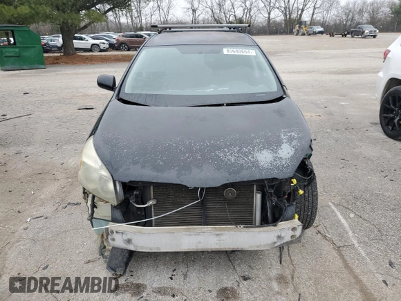 2009 Pontiac Vibe w/1SB with VIN 5Y2SP670X9Z451927, listed as a Copart auction lot 85680664 with 309,210 mi miles and Salvage Title. Bid and sale history available at carsss.com. Image 5.