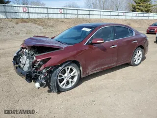 2012 Nissan Maxima 3.5 S with VIN 1N4AA5AP2CC840767, listed as a Copart auction lot 49858545 with 138,733 mi miles and Clean Title. Bid and sale history available at carsss.com. Image 1.