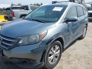 2012 Honda CR-V EX-L with VIN JHLRM3H74CC003987, listed as a IAAI auction lot 42046672 with 143,277 mi miles. Bid and sale history available at carsss.com. Image 6.