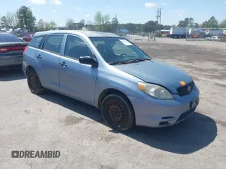 2003 Toyota Matrix Std with VIN 2T1KR32E93C049491, listed as a IAAI auction lot 41988065 with 1 mi miles. Bid and sale history available at carsss.com. Image 1.