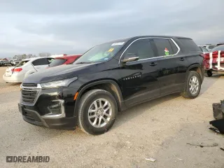 2023 Chevrolet Traverse LS with VIN 1GNERFKW0PJ229855, listed as a Copart auction lot 45741275 with 69,846 mi miles and Salvage Title. Bid and sale history available at carsss.com. Image 1.