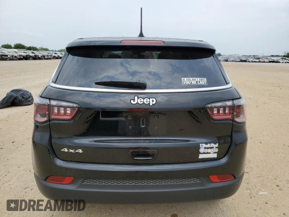 2023 Jeep Compass Sport with VIN 3C4NJDANXPT509952, listed as a Copart auction lot 53967145 with 10,571 mi miles and Clean title. Bid and sale history available at DreamBid. Image 6.