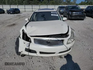 2007 Infiniti G35 Journey with VIN JNKBV61E87M719053, listed as a Copart auction lot 70626594 with 179,711 mi miles and Salvage Title. Bid and sale history available at DreamBid. Image 5.
