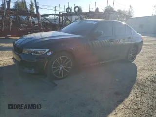 2020 BMW 3 Series 330i xDrive with VIN 3MW5R7J04L8B23519, listed as a Copart auction lot 50749415 with 103,324 mi miles and Salvage Title. Bid and sale history available at carsss.com. Image 1.