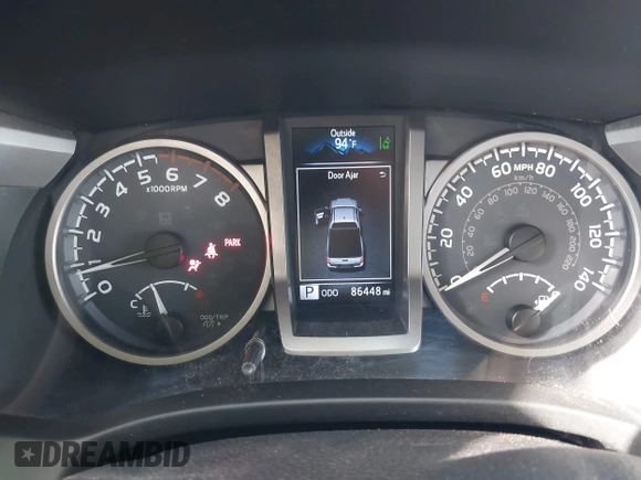 2018 Toyota Tacoma SR with VIN 5TFRX5GN8JX116802, listed as a IAAI auction lot 41879503 with 86,448 mi miles and . Bid and sale history available at DreamBid. Image 7.