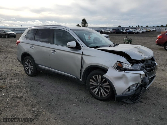 2019 Mitsubishi Outlander ES with VIN JA4AZ3A37KZ040203, listed as a Copart auction lot 48586965 with 96,022 mi miles and Salvage Title. Bid and sale history available at carsss.com. Image 4.