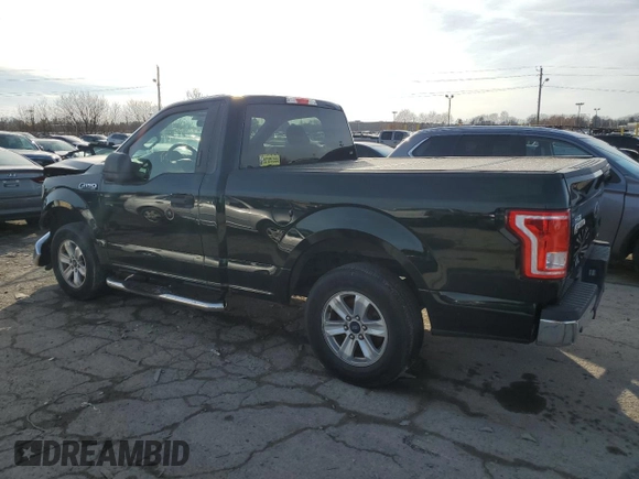 2015 Ford F-150 XL with VIN 1FTMF1C87FFB71471, listed as a Copart auction lot 42787685 with 124,782 mi miles and Salvage title. Bid and sale history available at DreamBid. Image 2.