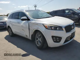 2016 Kia Sorento SXL with VIN 5XYPK4A10GG055107, listed as a Copart auction lot 69177304 with 138,300 mi miles and Salvage Title. Bid and sale history available at carsss.com. Image 4.